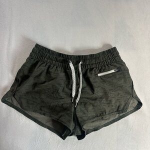 Vuori Olive Green Performance Shorts
